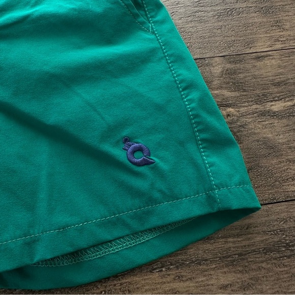 Blue Quail Boys size 6 Dark Green Performance Shorts Swim UPF 50 Sun Protection - Picture 2 of 5